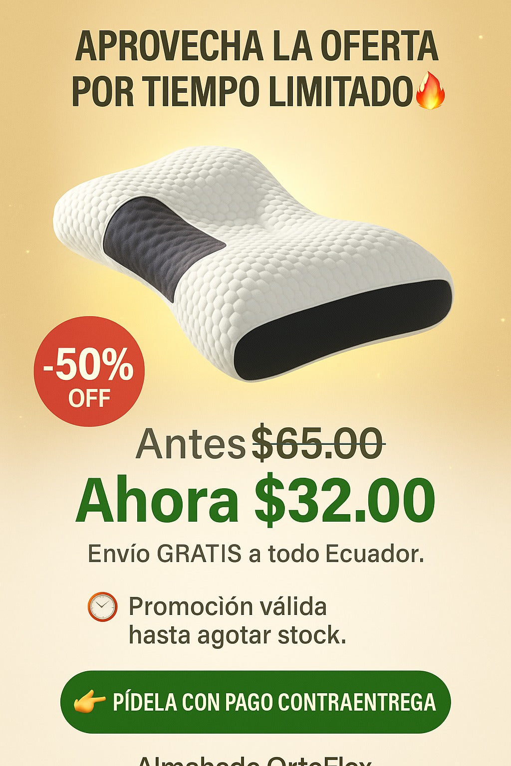ErgoRest ¿Listo para despertar sin dolor y con energía cada mañana?