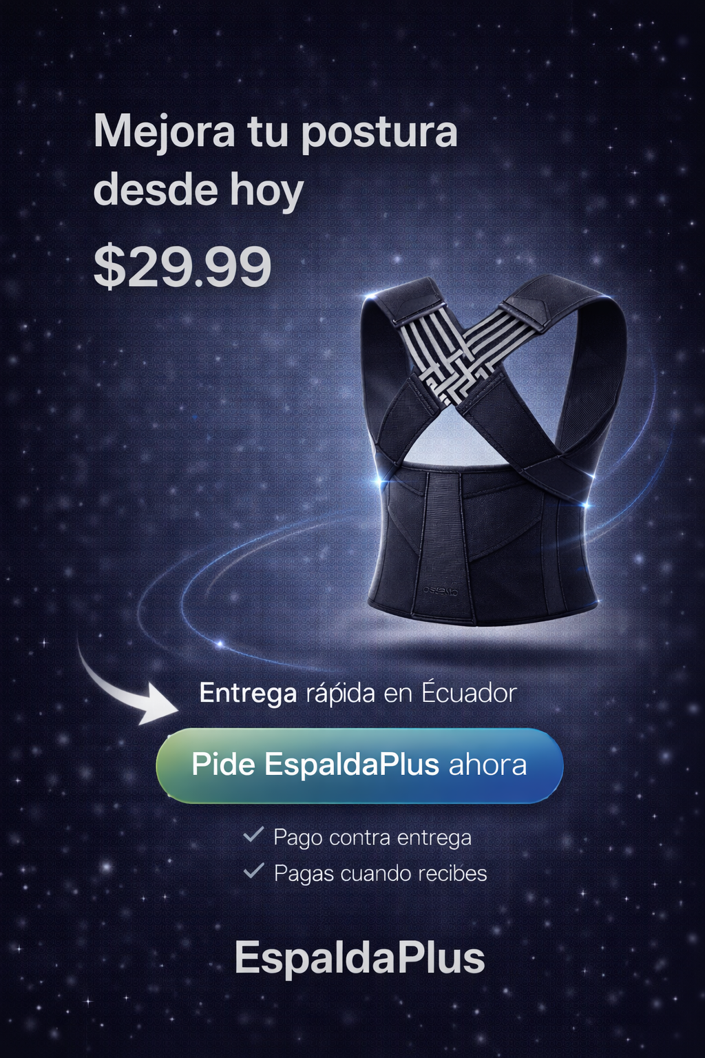 PosturaPlus ¿Listo para verte y sentirte mejor cada día?