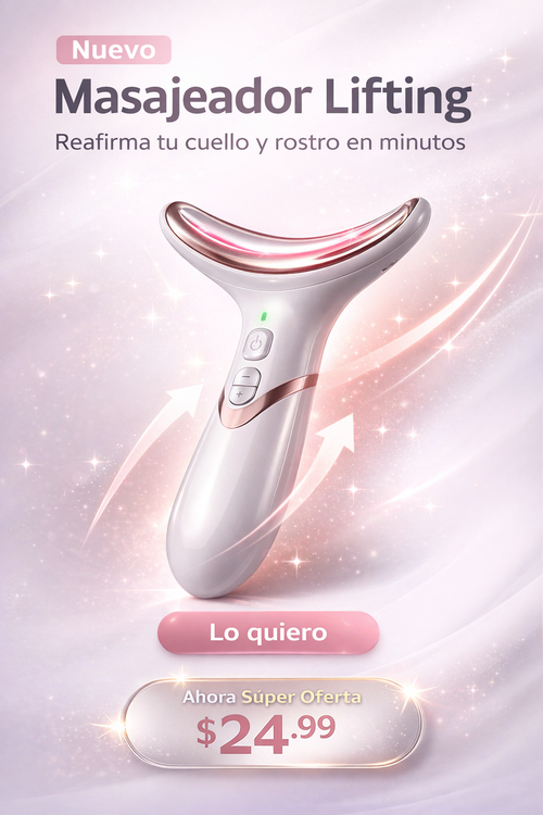 Masajeador Lifting Tu cambio empieza hoy… ¿lista para verte más radiante?