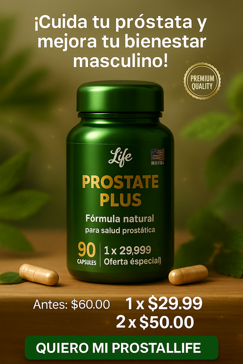 ProstaLife ¿Cuántas noches más vas a perder levantándote al baño?