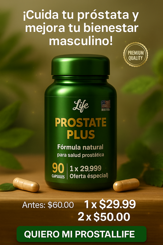 ProstaLife ¿Cuántas noches más vas a perder levantándote al baño?