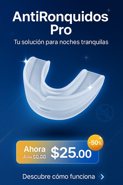AntiRonquidos Pro ¿Listo para dejar de roncar desde hoy?