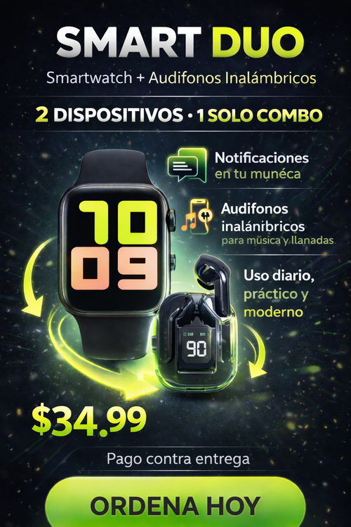 Smart Duo ¿Listo para simplificar tu día con un solo combo?