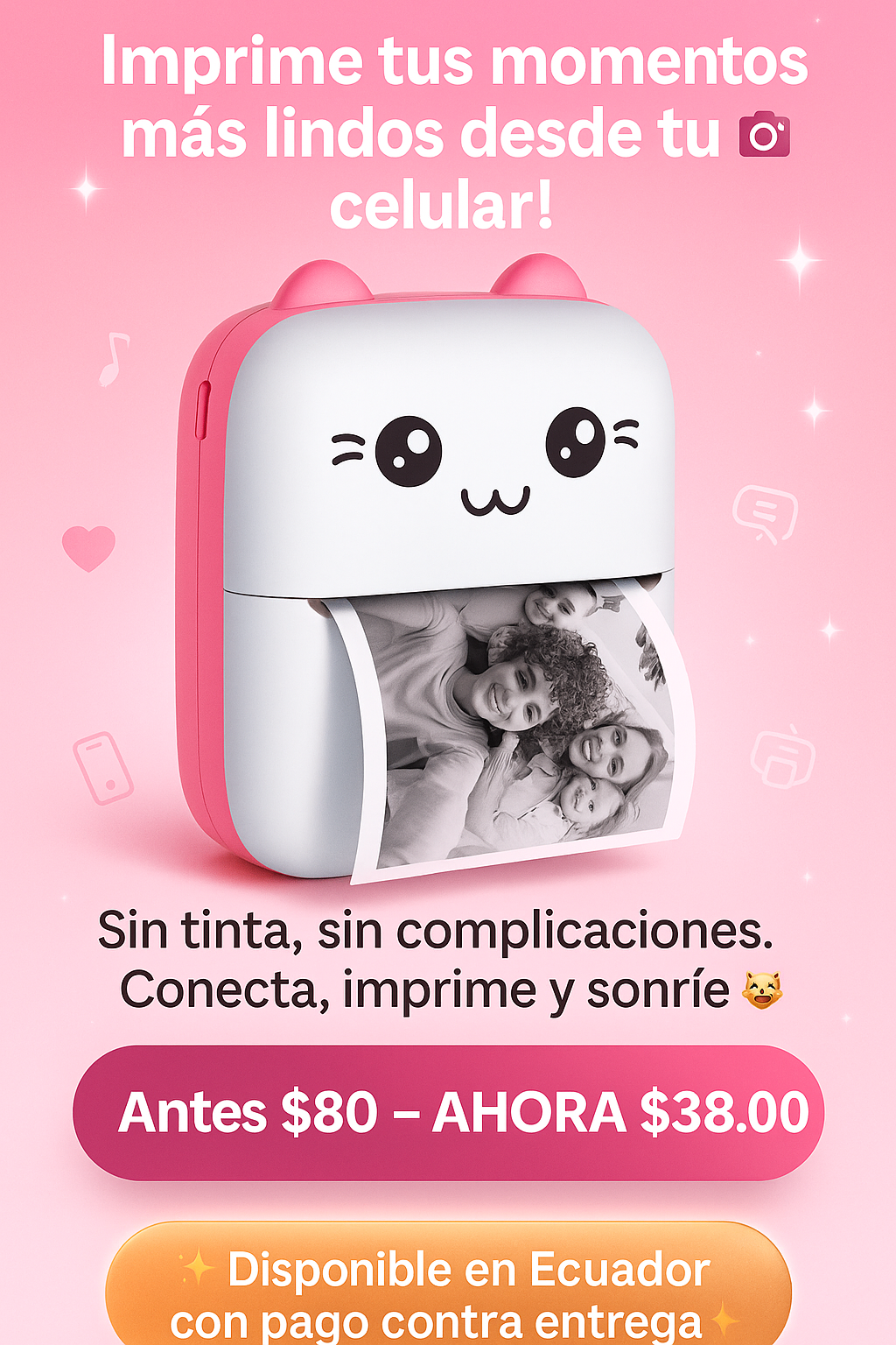 PrintiCat ¿Listo para imprimir tus recuerdos más lindos? 💕