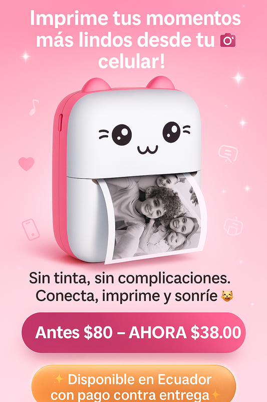 PrintiCat ¿Listo para imprimir tus recuerdos más lindos? 💕