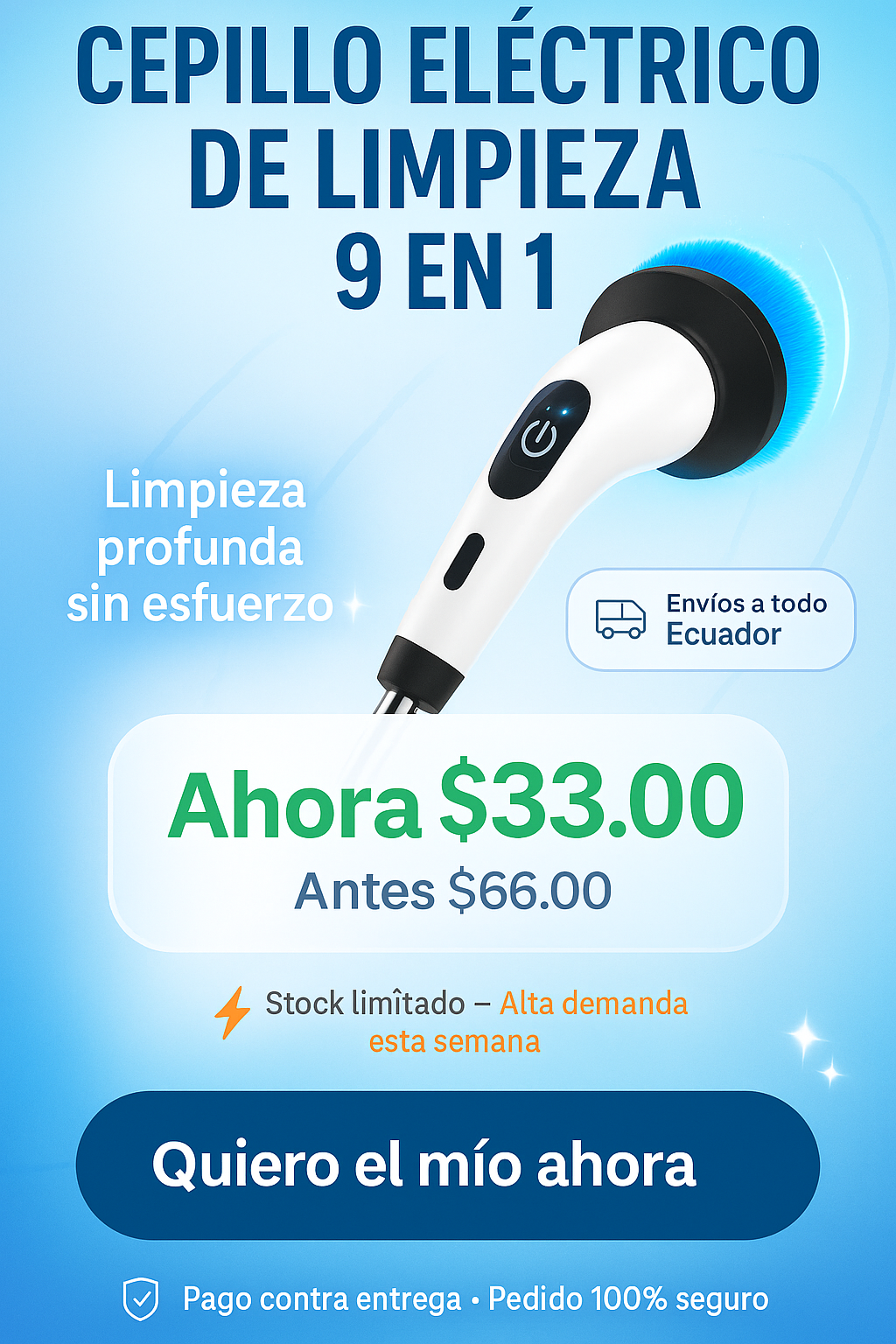 CleanPro 9 en 1 ¿Lista tu casa para verse como nueva sin esfuerzo?