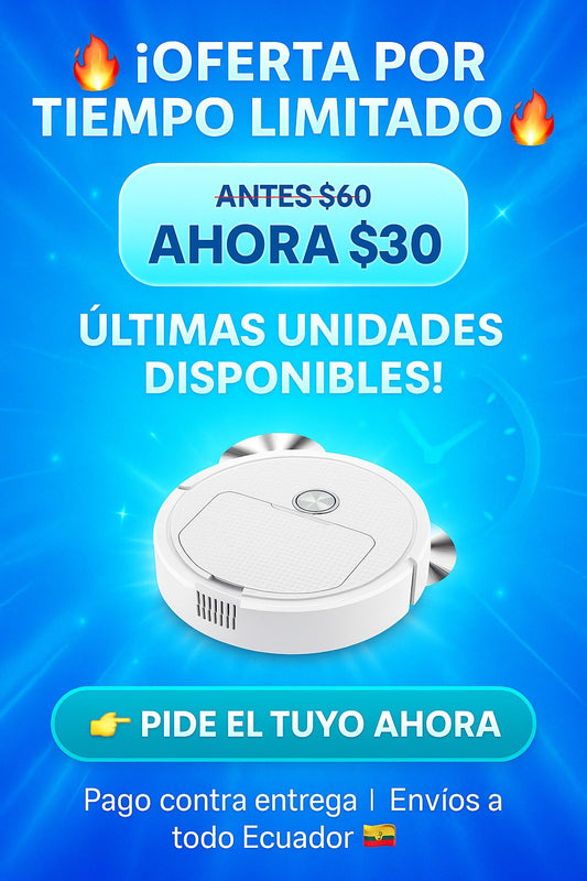 RoboClean ¿Te imaginas no volver a barrer nunca más?