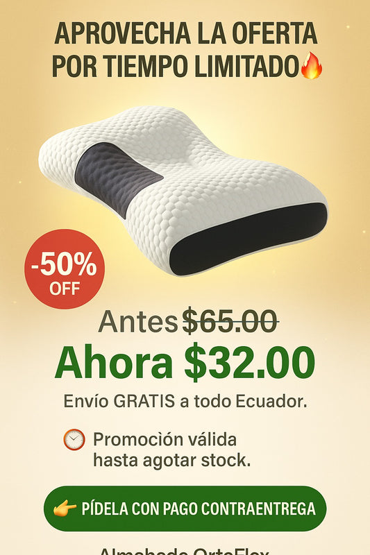 ErgoRest ¿Listo para despertar sin dolor y con energía cada mañana?