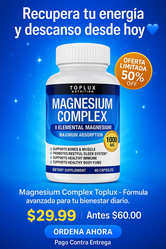 MagneX8 ¿Cansado de vivir agotado y sin energía?